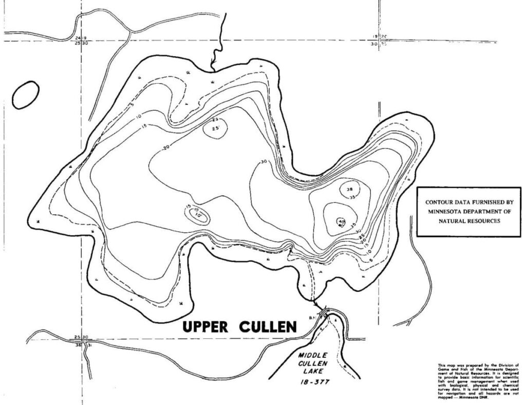 Contour Data - Map - Upper Cullen Resort